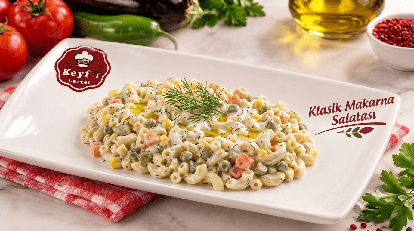Klasik Makarna Salatası